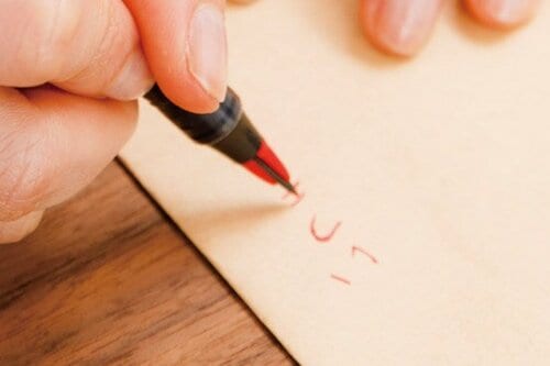 筆圧によって変わる万年筆のような書き心地 イメージ2