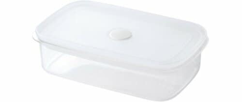 無印良品:フタをしたまま電子レンジで使える バルブ付き密閉保存容器　中　550ml:保存容器