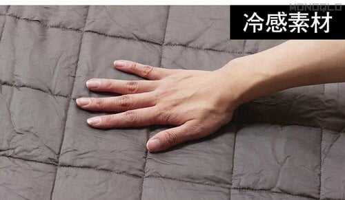 夏はサラリ、冬はふわふわ リバーシブルで肌ざわりも良好 重い毛布おすすめ イメージ