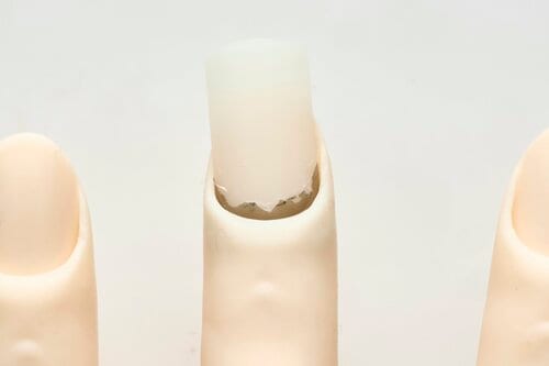 切れ味:切り口がガタガタになった キューティクルニッパーおすすめ イメージ