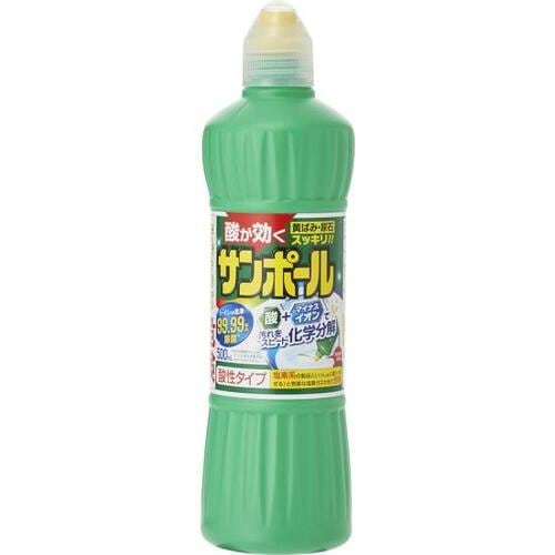 5位: 汚れ落ちがイマイチだった 大日本除虫菊「サンポール」 トイレ洗剤おすすめ イメージ