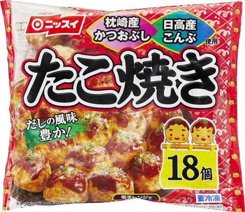 ニッスイ:たこ焼き:冷凍食品