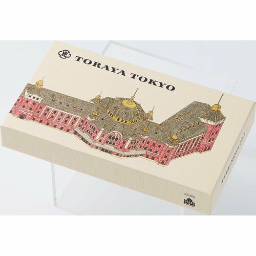 東京駅で買えるお土産おすすめ とらや TORAYA TOKYO 小形羊羹『夜の梅』 5本入り イメージ2