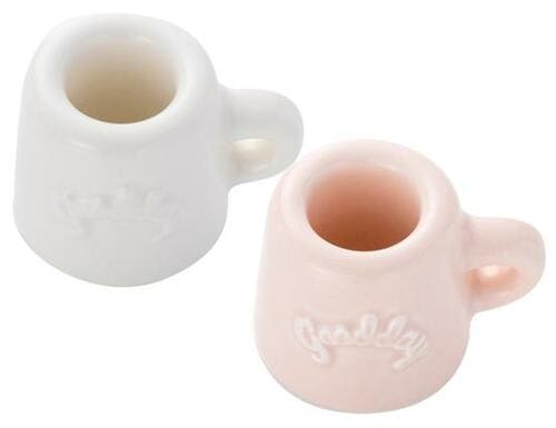 B-COMPANY:グッディ・歯ブラシスタンド シェルピンク／クリーム