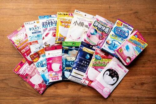 喉をうるおしてメイクが落ちない 優秀マスクはどれ？ イメージ