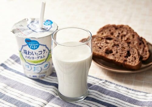 5位: 【5位】牛乳と三温糖で、まろやか「ときめきカフェ 味わいとコク」 飲むヨーグルトおすすめ イメージ