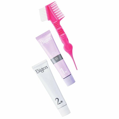 白髪染めヘアカラーおすすめ ホーユー ビゲン 香りのヘアカラー クリーム/5D イメージ2