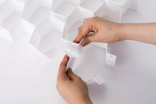 蜂の巣収納で無駄なくたくさんしまえます イメージ2