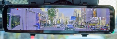 項目3：画角の広さ ミラー型ドライブレコーダーおすすめ イメージ