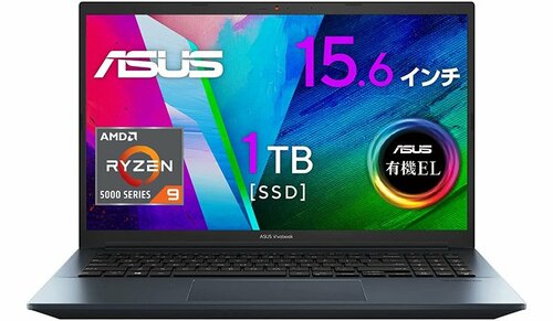 【15インチクラスノートパソコン部門】ASUS Vivobook Pro 15 OLED M3500QA M3500QA-L1135W イメージ