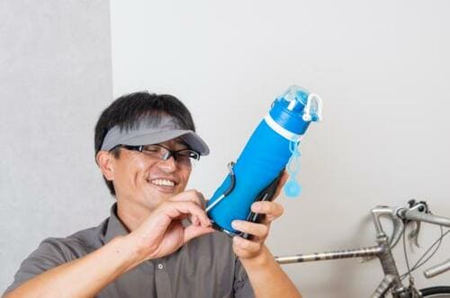 ケージには入れられないけど、「Kemier」もオススメ! ロードバイク用ボトルおすすめ イメージ