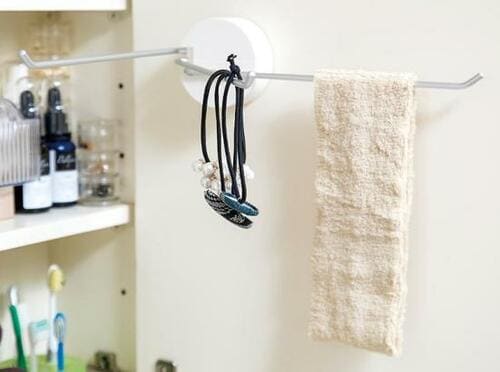 無印良品「アルミふきん掛け 吸盤タイプ」 イメージ2