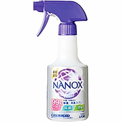衣類消臭スプレーおすすめ ライオン トップ NANOX 衣類・布製品の除菌・消臭スプレー イメージ