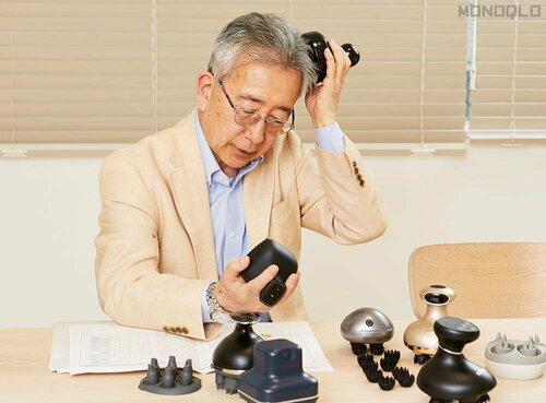 テスト1:もみ心地のよさ ヘッドマッサージャーおすすめ イメージ