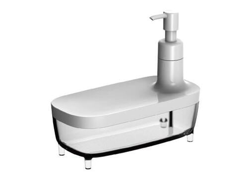 オーエ:スマートホームディスペンサー ホワイト:食器洗い洗剤用ディスペンサー