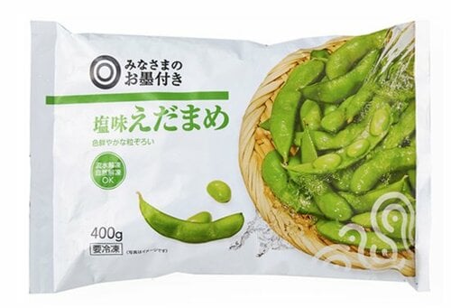 西友:みなさまのお墨付き 塩味えだまめ:枝豆
