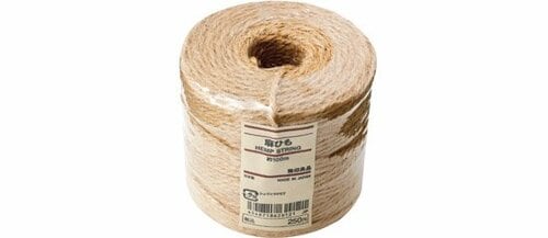 無印良品:麻ひも 約100m:紐