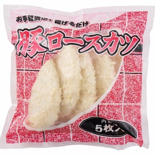 業務スーパーでおすすめの冷凍カツおすすめ 神戸物産 豚ロースカツ イメージ1