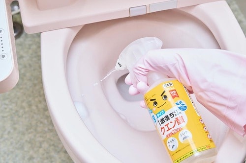 酸性洗剤は水垢や尿石などに 掃除用洗剤おすすめ イメージ