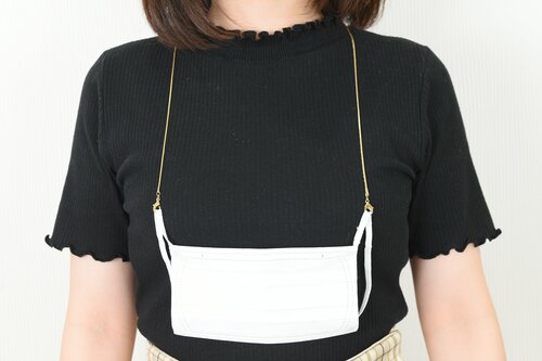 blackdia by 7JEWELRY マスクストラップ着用カット