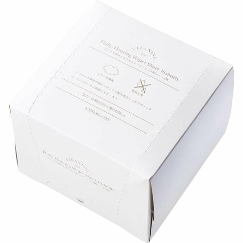 スリーコインズ ほこりを絡めとるふわふわフローリング用シート イメージ1