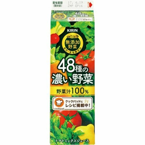 KIRIN :無添加野菜48種の濃い 野菜（1000ml）