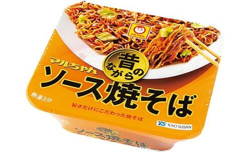 東洋水産:昔ながらのソース焼そば:インスタント食品