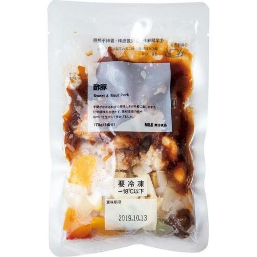 無印良品:酢豚:冷凍食品