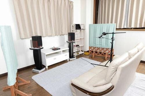 音響を改善した部屋
