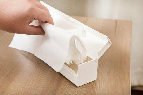 ボックスの中に小物を詰めておやすみセットを作ります イメージ2
