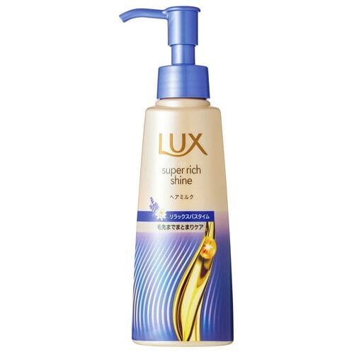 ヘアミルクおすすめ ラックス スーパーリッチシャイン リラックスナイトケア まとまりヘアミルク イメージ