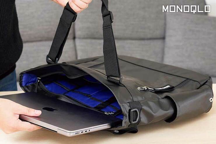 【プロの愛する道具】15インチが余裕で入ってポケット多数のPCバッグがおすすめ!(MONOQLO)