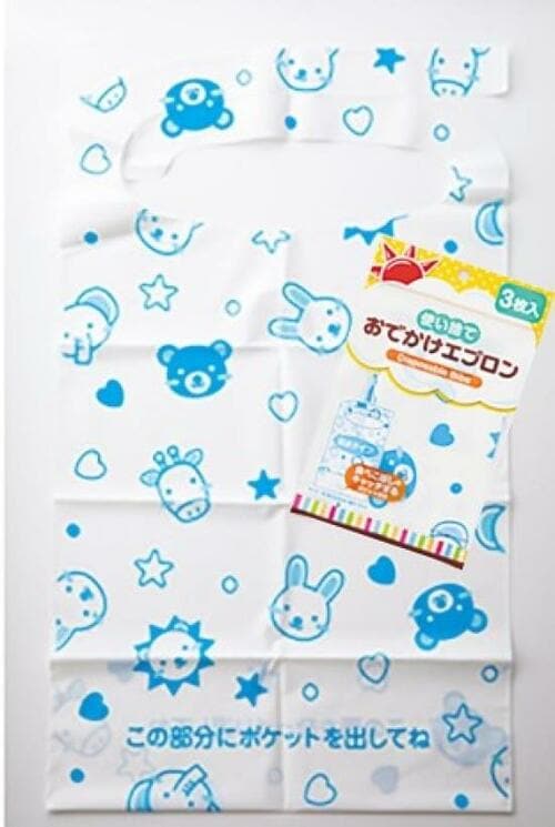 C評価: セリア「使い捨ておでかけエプロン」