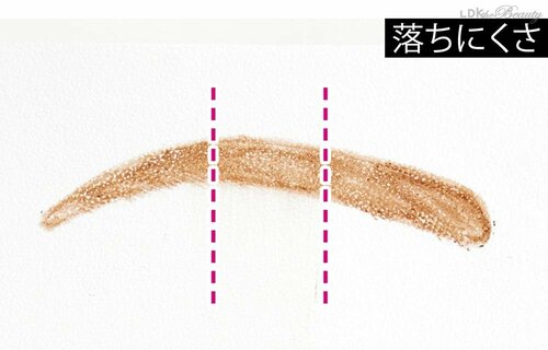 【落ちにくさ】「1日耐久」のとおりの落ちにくさ アイブロウペンシルおすすめ イメージ2