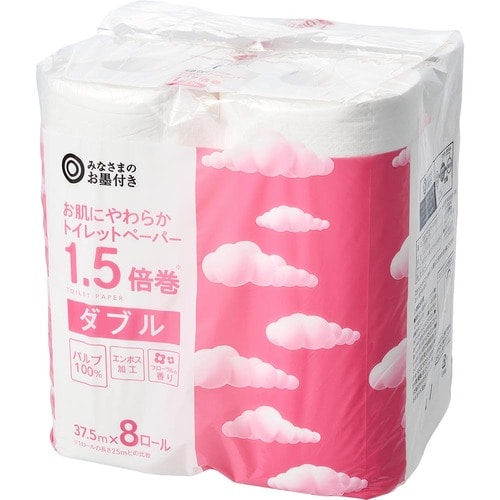 トイレットペーパーおすすめ 西友 みなさまのお墨付き お肌にやわらかトイレットペーパー イメージ1