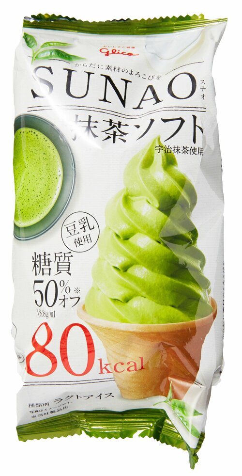 江崎グリコ:SUNAO 抹茶ソフト:アイス