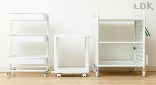使わないときはソファの陰に隠せる ミニワゴンのおすすめおすすめ イメージ
