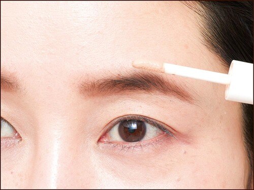 お悩み2:前髪でこすれて眉が消えてしまいます