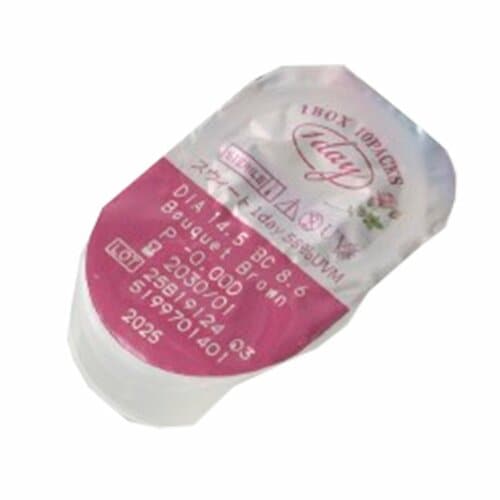 ナチュラルカラコンおすすめ スウィート ヴェルヴェティア ワンデー/ブーケブラウン イメージ2