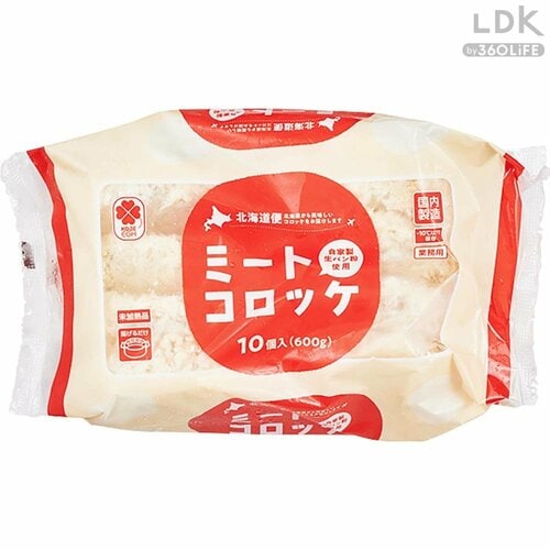 神戸物産「ミートコロッケ 10個入り」 LDKベストバイ業務スーパー冷食おすすめ イメージ