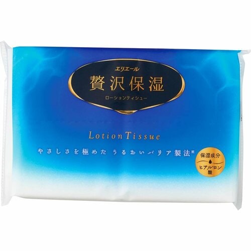 ポケットティッシュおすすめ 大王製紙 エリエール 贅沢保湿 ポケット イメージ