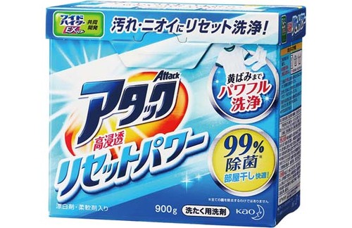 花王:アタック 高浸透リセットパワー:洗剤