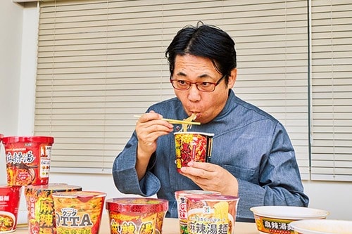 テスト項目3：食感(20点) 麻辣湯(マーラータン)カップ麺おすすめ イメージ