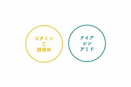 美肌ケアが期待できる成分配合 イメージ
