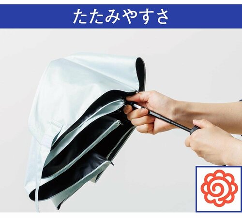 たたみやすさ：手にフィットしてサラサラ イメージ