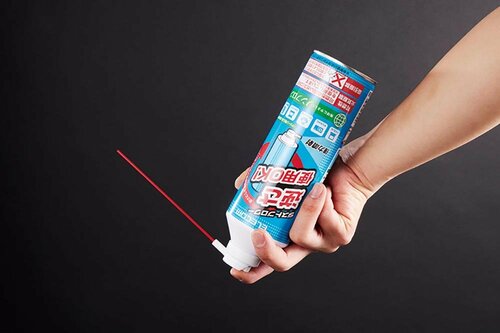 当然ながら逆さ使用も問題なし イメージ