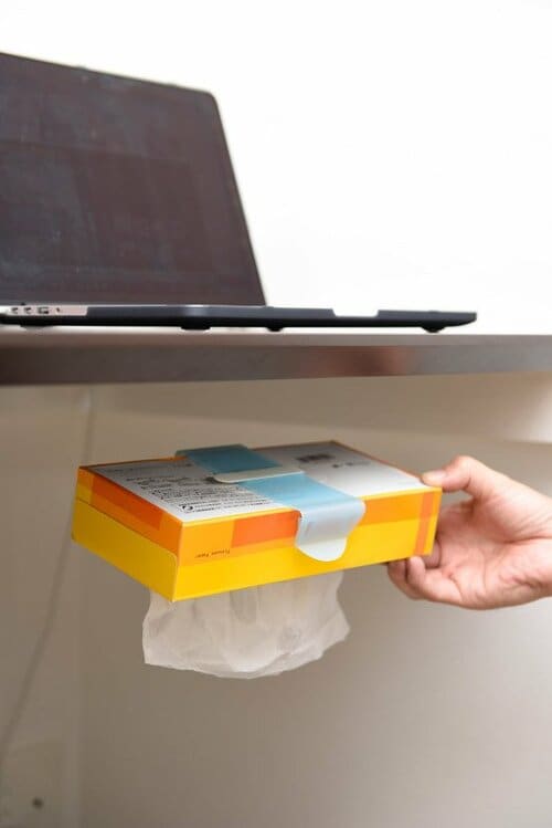 ケースを隠せるけど場所が固定されてしまいます イメージ