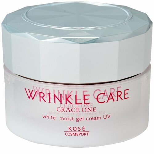 デイクリームおすすめ グレイスワン リンクルケア ホワイト モイストジェルクリーム UV イメージ