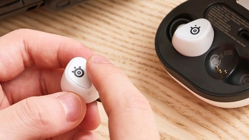 本体のボタン3回押しで高速通信に切り替え ゲーミングイヤホンおすすめ イメージ