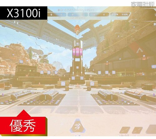 ベンキュー:X3100i 【輝度(明るい室内でのゲーム画面)】 ゲーミングプロジェクターおすすめ イメージ